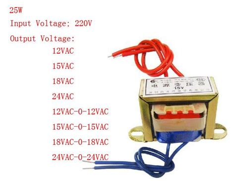 W Ei Ferrite Core Input V Hz Vertical Mount Electric Power