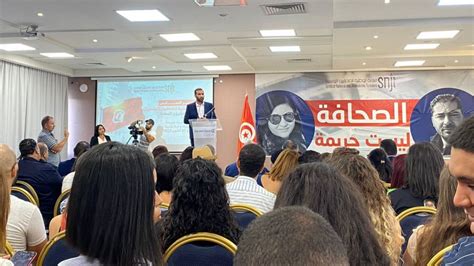 Des Journalistes Tunisiens Expriment Leur Solidarit Avec La R Sistance