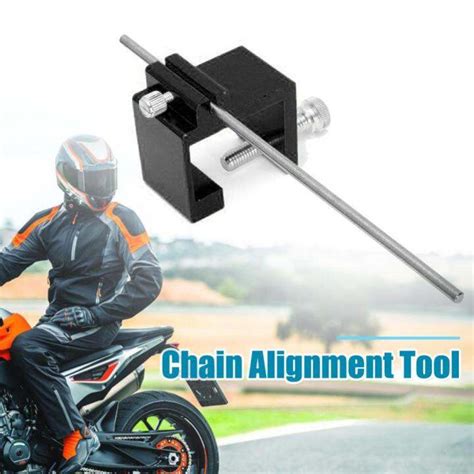 Universal Heavy Chain Sprocket Adjusting Alignment Tool For Motorcycle