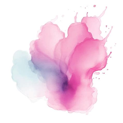 Premium Vector Colorful Abstract Watercolor Stain Vector