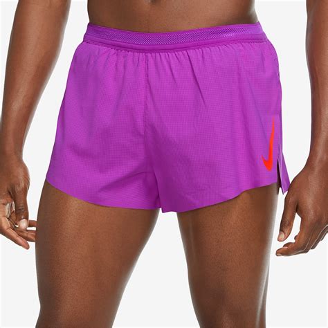 Nike Aeroswift 2inch Short Vivid Purplebright Crimson Mens