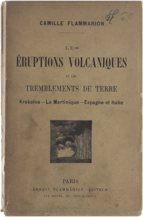 Les éruptions volcaniques et les tremblements de terre: Krakatoa; La
