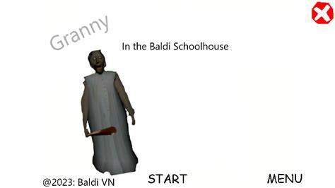 Granny In The Baldi Schoolhouse By Baldi S Basics Official Vn