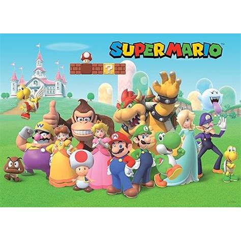 Shop The Op Jigsaw Puzzle The Op Super Mario Mushroom Kingdom