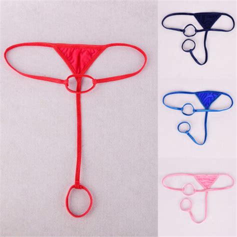 Herren Bikini Slip Mit Niedriger Leibh He Und O Ring G String G String