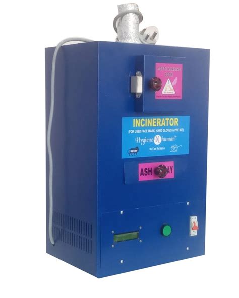 Electrical Mild Steel Sanitary Napkin Incinerator Machine Prescription