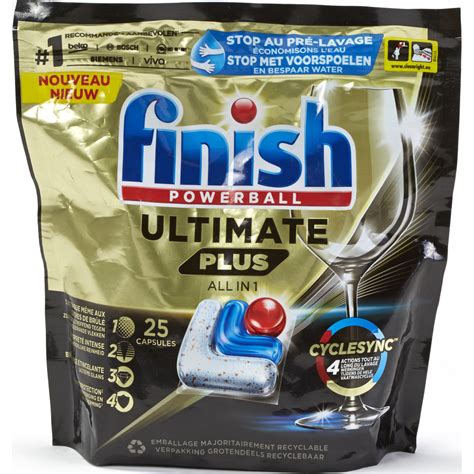 Test Finish Powerball Ultimate plus All in 1 Détergent lave vaisselle