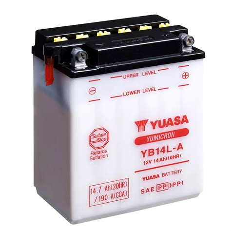 Batterie Moto Yuasa Yb L A V Ah A Batteries Motos Scooters