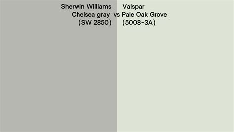 Sherwin Williams Chelsea Gray Sw Vs Valspar Pale Oak Grove