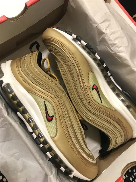 Copped This Beauty Today Nike Air Max 97 Og Gold Rsneakers