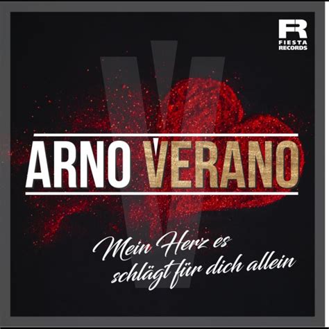 Arno Verano Mein Herz Es Schlägt Für Dich Allein MHR24 MyHitradio24