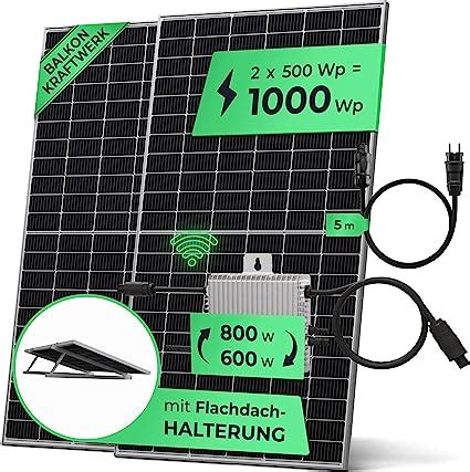 Solarway Balcony Power Station 1000 W Complete Socket 600 W 800 W