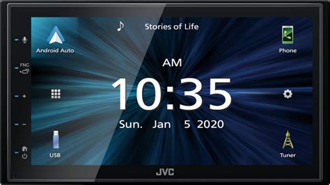 JVC 6 8 Android Auto Apple CarPlay Built In Bluetooth In Dash