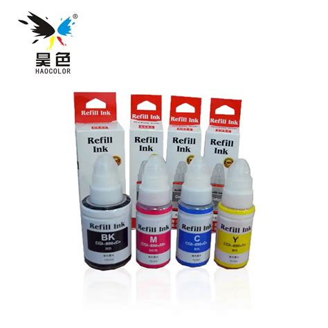 Compatible Gi Kit De Recarga De Tinta Bk Ink Gi C M Y Para