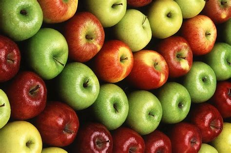 HD Wallpaper Apples Colorful Fruit Symmetry Wallpaper Flare