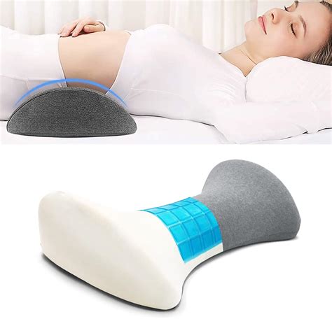 Sognare Almohada Lumbar Fit de Espuma de Memoria Diseño Ergonómico