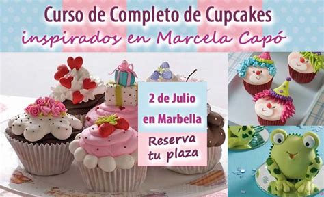 Cursos de cupcakes e iniciación al fondant en Marbella Málaga