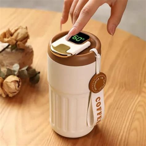 Coffee Thermos With Temperature Display Ml Temperature Display