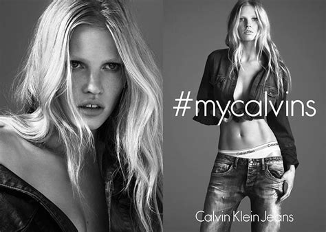 Ad Campaign Calvin Klein Jeans Fall 2014 Ft Lara Stone And Matthew