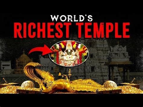 Unknown Facts Of Tirupati Balaji Mandir - Hidden Secrets of The Richest ...