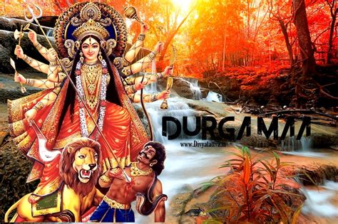 Maa Durga 4K Wallpaper For PC