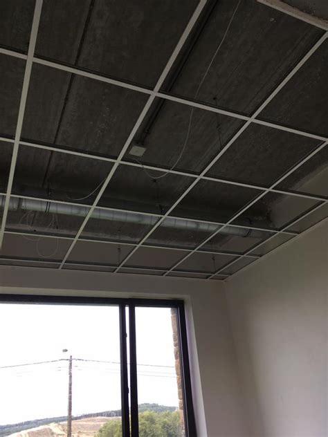 Trageco R Alisation D Un Faux Plafond Dalles Diffels Menuiserie