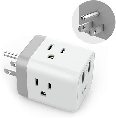 multi plug outlet extenderetl listed trond outlet splitter expanders