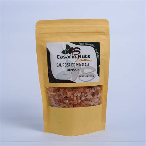 Sal Rosa Grosso Do Himalaia 200g Casarin Nuts