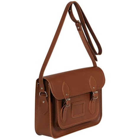 The Cambridge Satchel Company 13 Inch Classic Leather Satchel Vintage Tan