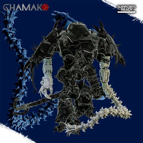 Ghamak Cursed Titans Chaos Titan Extra Weapons Etsy