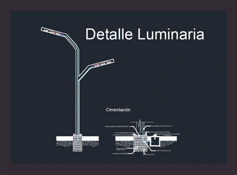 Bloques CAD De Alumbrado Público Descarga Gratis