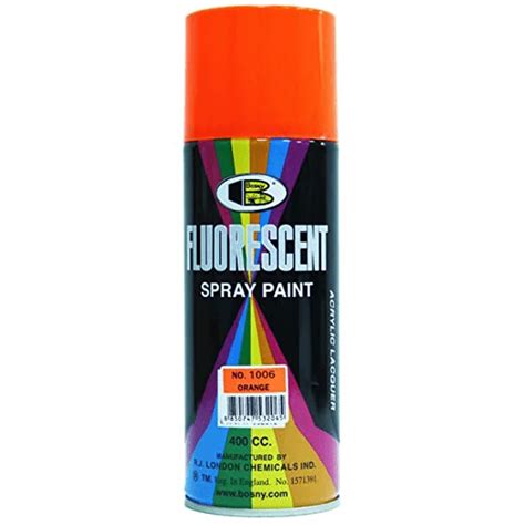 400 Ml Fluorescent Orange Color Spray Paint Bosny Brand Buy 400 Ml