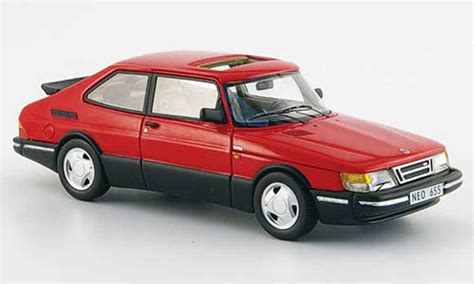 Modellino In Miniatura Saab Turbo Neo Turbo S Rosso