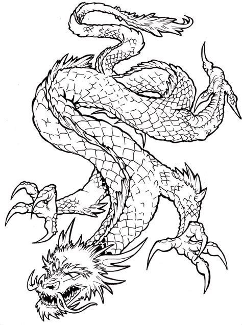 Tattoo Flash Dragon By Slyaguilar On Deviantart