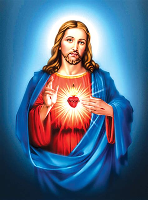 Sacred Heart Of Jesus Plaque