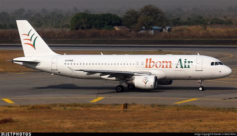 LY FAS Airbus A320 214 Ibom Air GetJet Airlines Sander In West