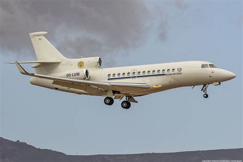 Belgian Air Force Dassault Falcon 7X OO LUM Photo 617317 NetAirspace