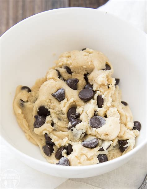 Eggless Cookie Dough For One Like Mother Like Daughter