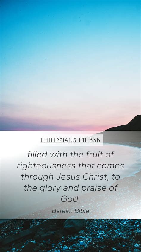 Philippians Bsb Mobile Phone Wallpaper Filled With The Fruit Of