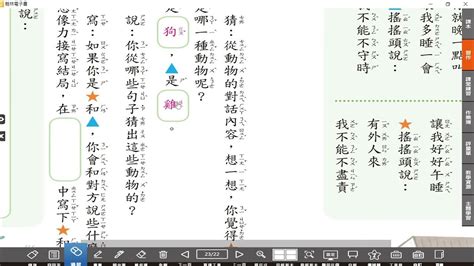 【小四教室】國習p22p23講解~配合四下翰林版國語大龍國小 406 四下翰林版 國語統整活動一寫作線索資料整理閱讀理解