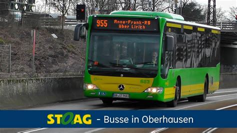 STOAG Verkehrsmittel Oberhausen Busse Am Hauptbahnhof Und Sterkrade