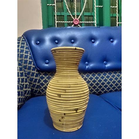 Jual Vas Bunga Guci Rotan Cm Shopee Indonesia