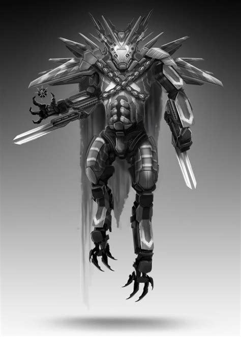 ArtStation - Battle Suit concept: Species Unknown