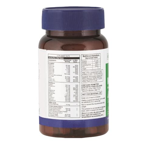 Buy Truuth Multivitamin Multimineral Tablet 60 S Online At Best Price