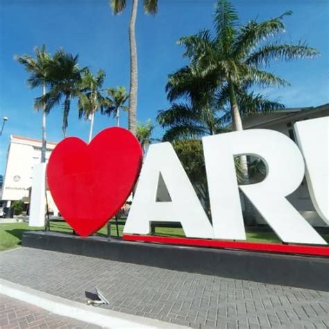 I love Aruba sign in Oranjestad, Aruba (Google Maps)