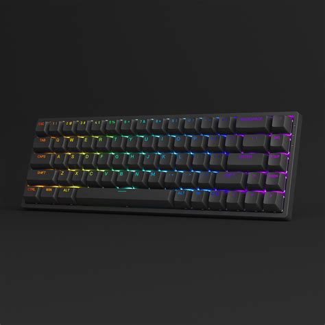 Bàn Phím Akko 3068 V2 Rgb Black Foam Tiêu âm Hotswap Akko Cs