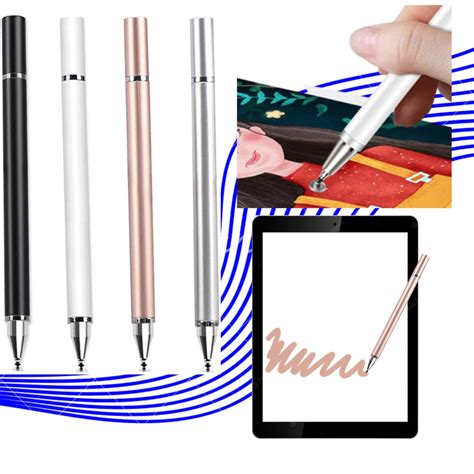 Caneta Capacitiva Stylus Em Caneta Para Celular Tablet Notebook