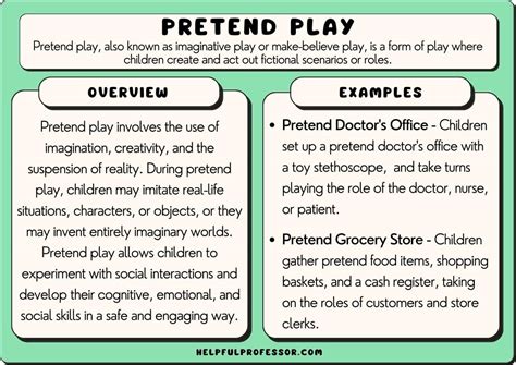 pretend play examples