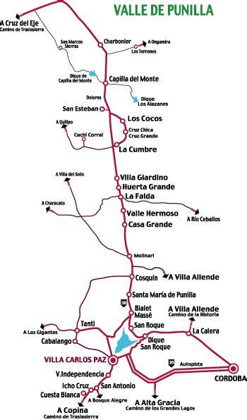 Información turística de Villa Carlos Paz y alrededores, sierras de ...