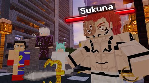 Heian Sukuna Vs Everyone In Minecraft Jujutsu Kaisen Mod Battle Youtube